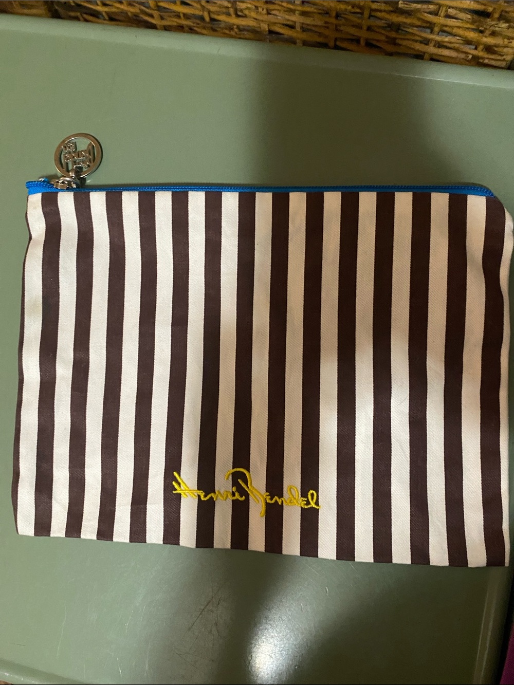 Vintage Henry Bendel Drawstring 3 Shoe Dust Bag bundle & small phone wallet - Picture 4 of 16